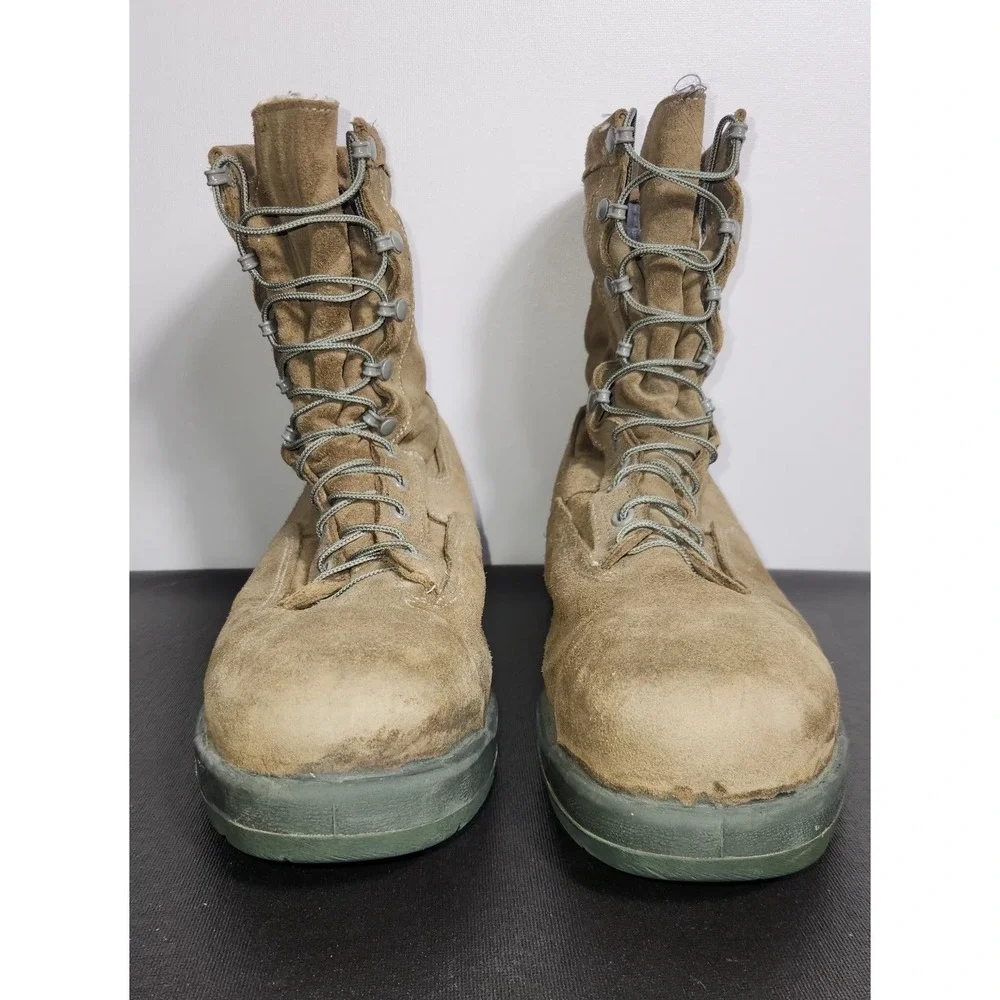 BELLEVILLE GoreTex Vibram Steel Toe Combat Flight Boot 1876986 Men Size 13.5W